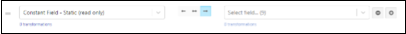 The Constant Field - Static option lets you map a non-existent read-only field to a hardcoded value.